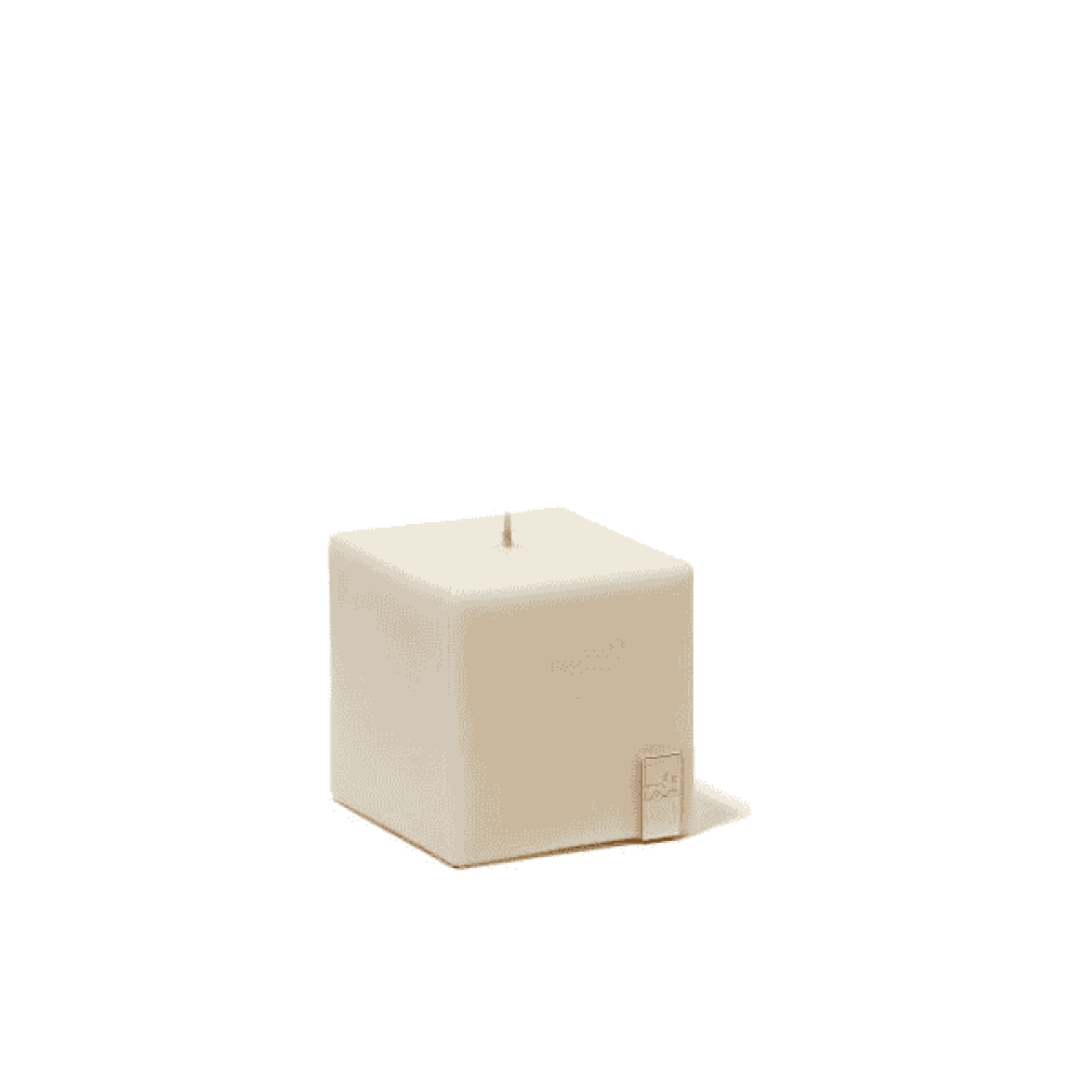 Small Stone Pillar Candle